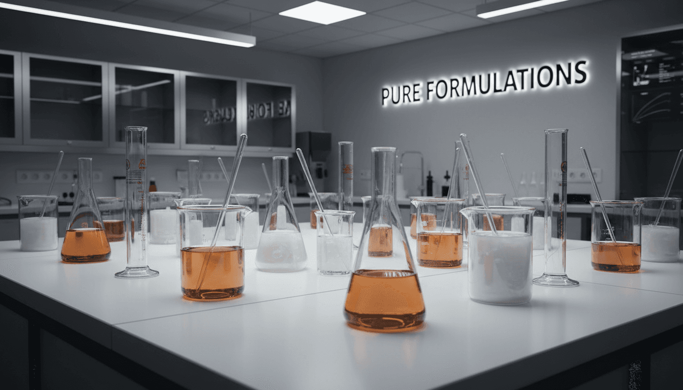 Advanced formula technology in cosmetic development
